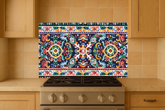 Talavera — Garden & Scenery Décor · Ceramic Tile Mural