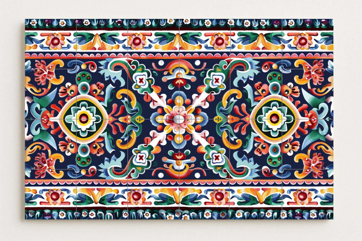 Talavera — Garden & Scenery Décor · Ceramic Tile Mural