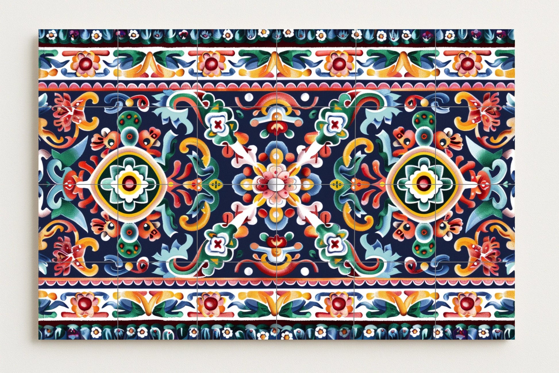 Talavera — Garden & Scenery Décor · Ceramic Tile Mural
