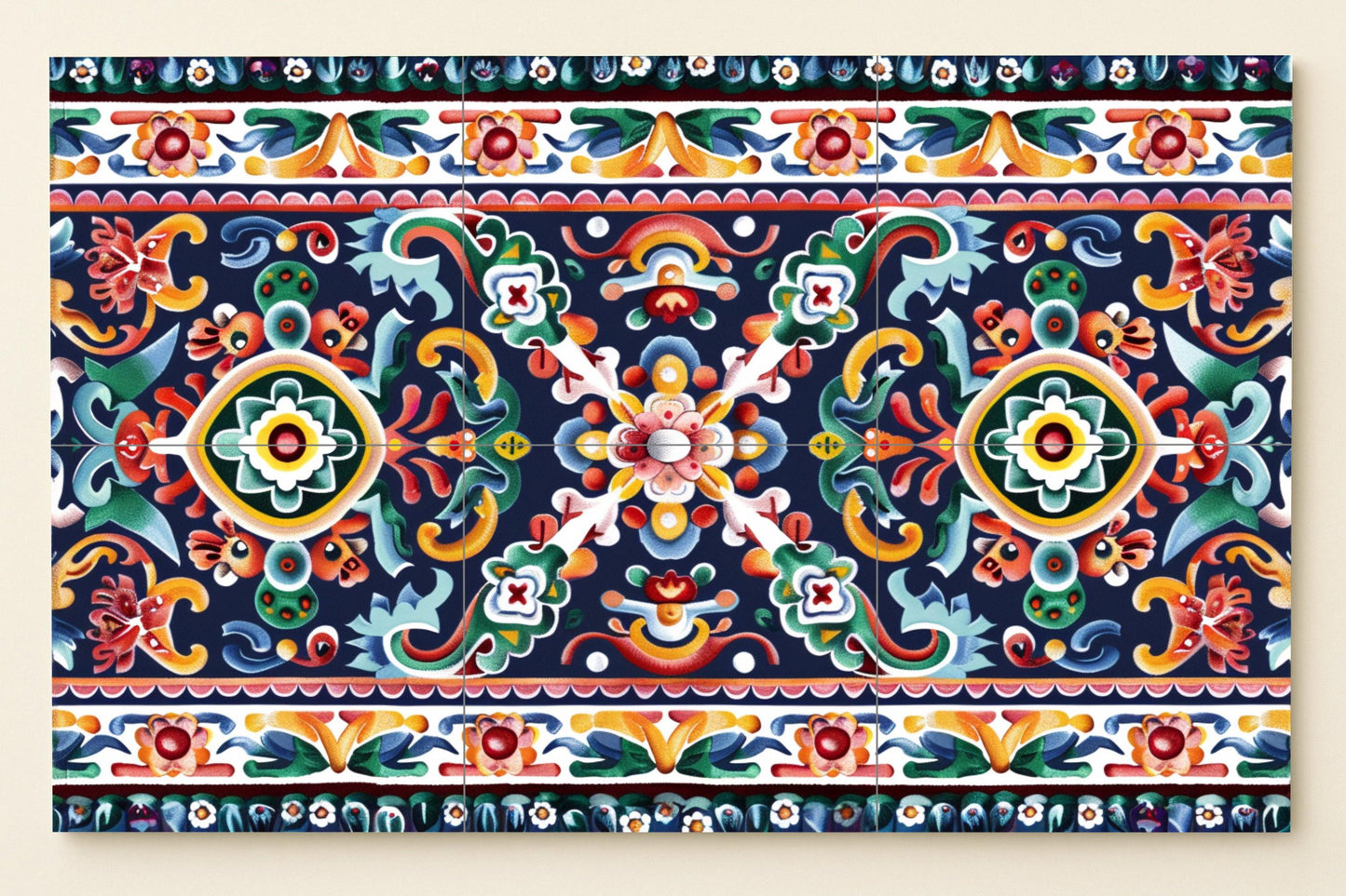 Talavera — Garden & Scenery Décor · Ceramic Tile Mural