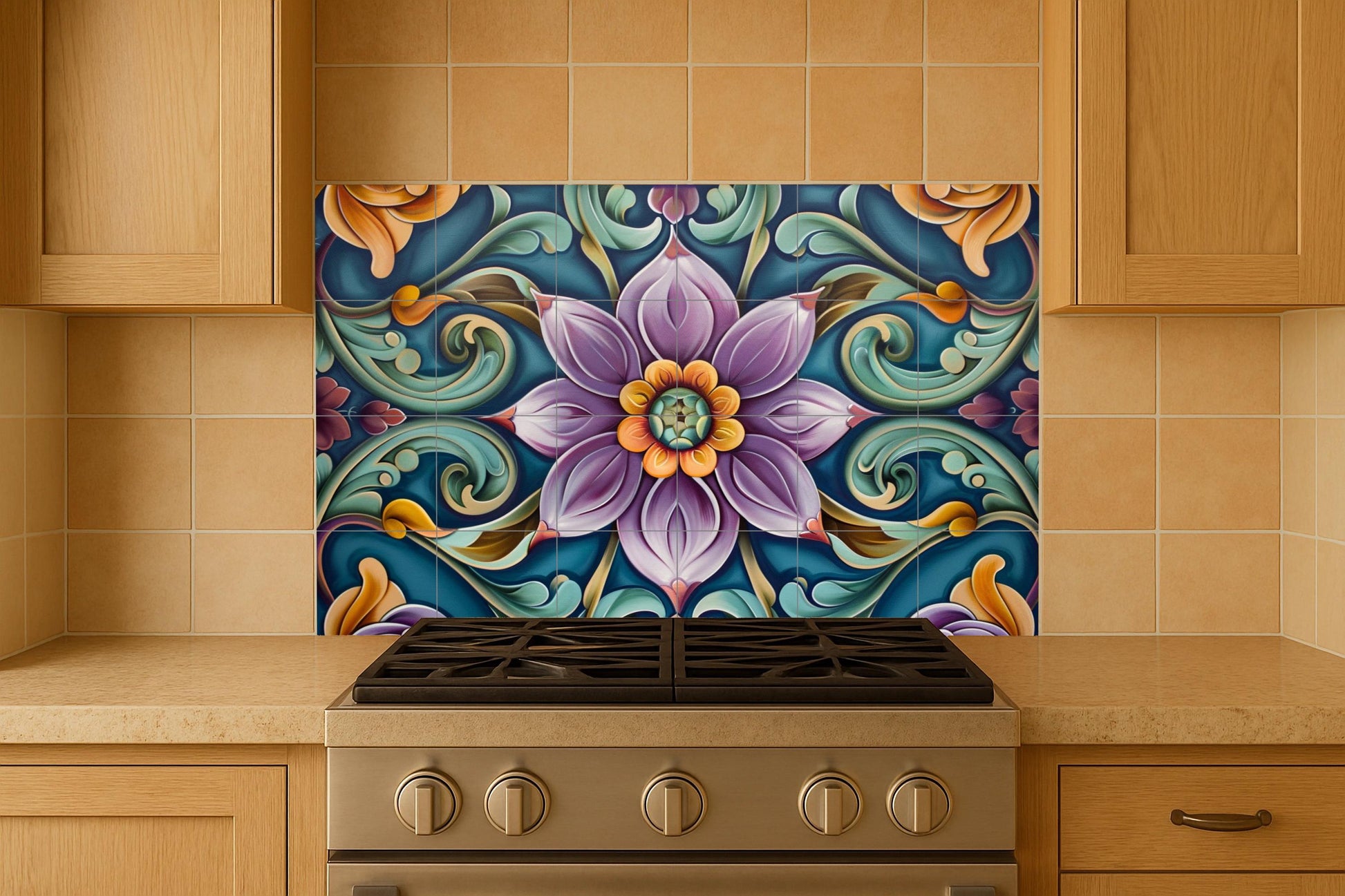Populares rusos — Garden & Scenery Décor · Tile Wall Art