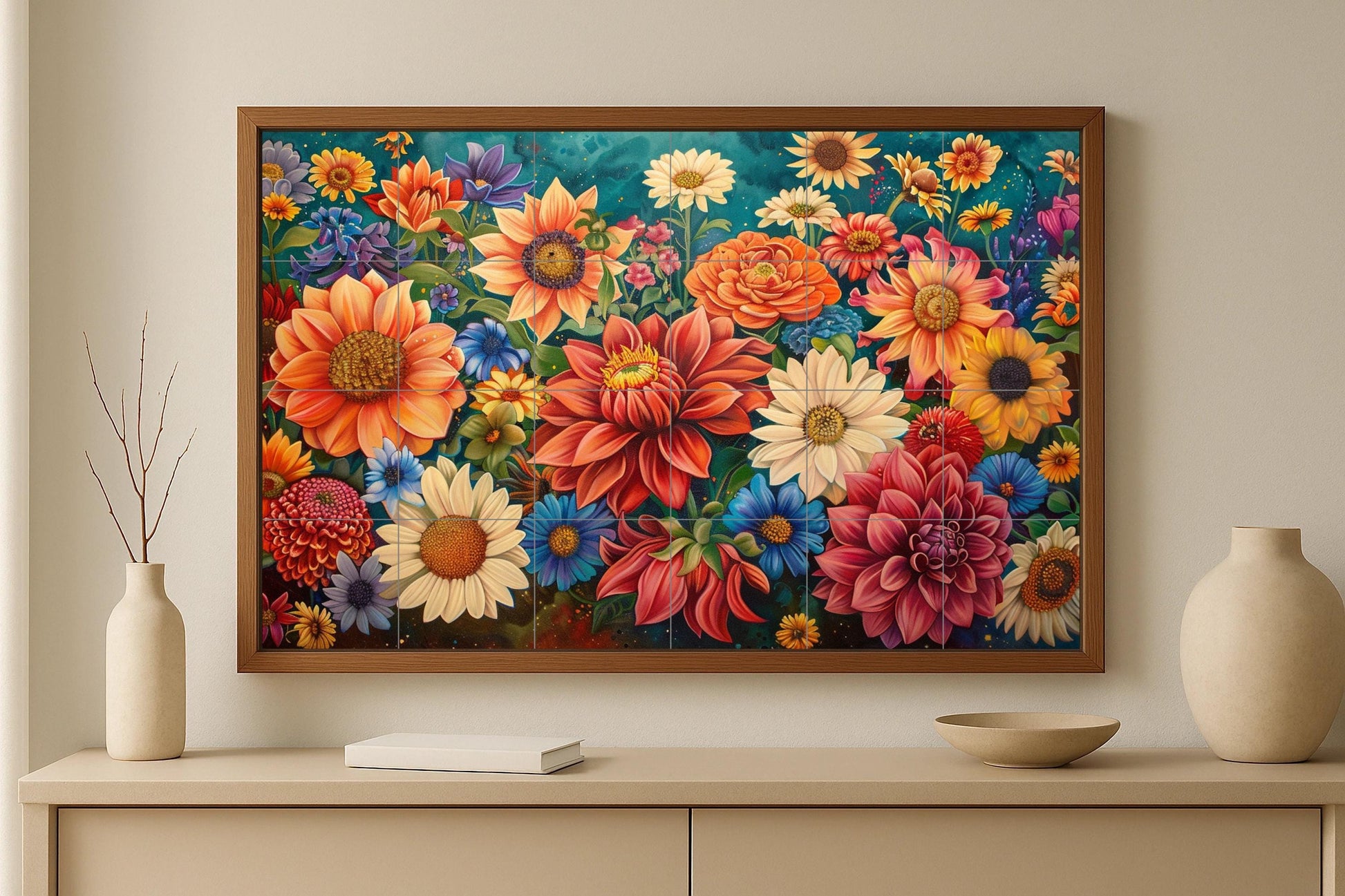Dalia Mexican — Devotional Tile Art · Tile Wall Art
