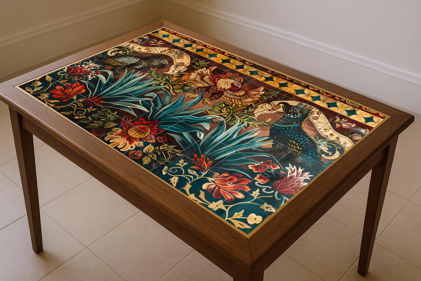 Populares mexicanos — Flowers & Landscape Art · Ceramic Tile Mural