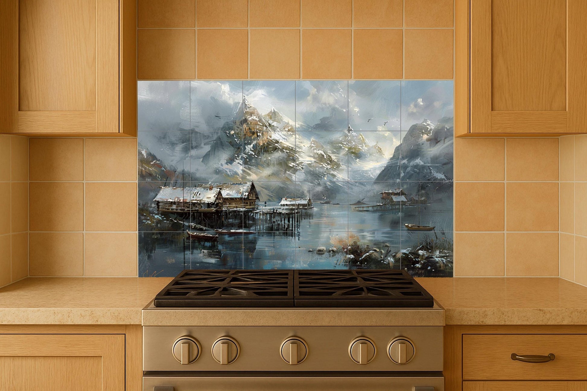 Invierno Nordico — Leggende ed Epica, Arte da Parete in Ceramica