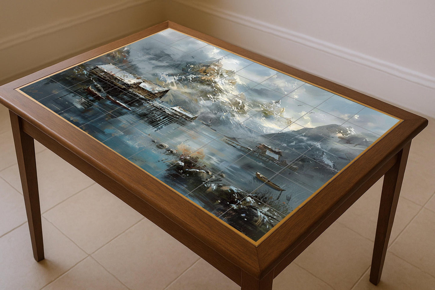 Invierno Nordico — Leggende ed Epica, Arte da Parete in Ceramica