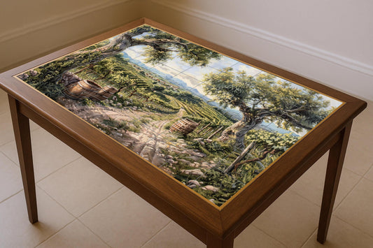 Cerámica of Vineyard — Kitchen & Country Scene · Tile Wall Art