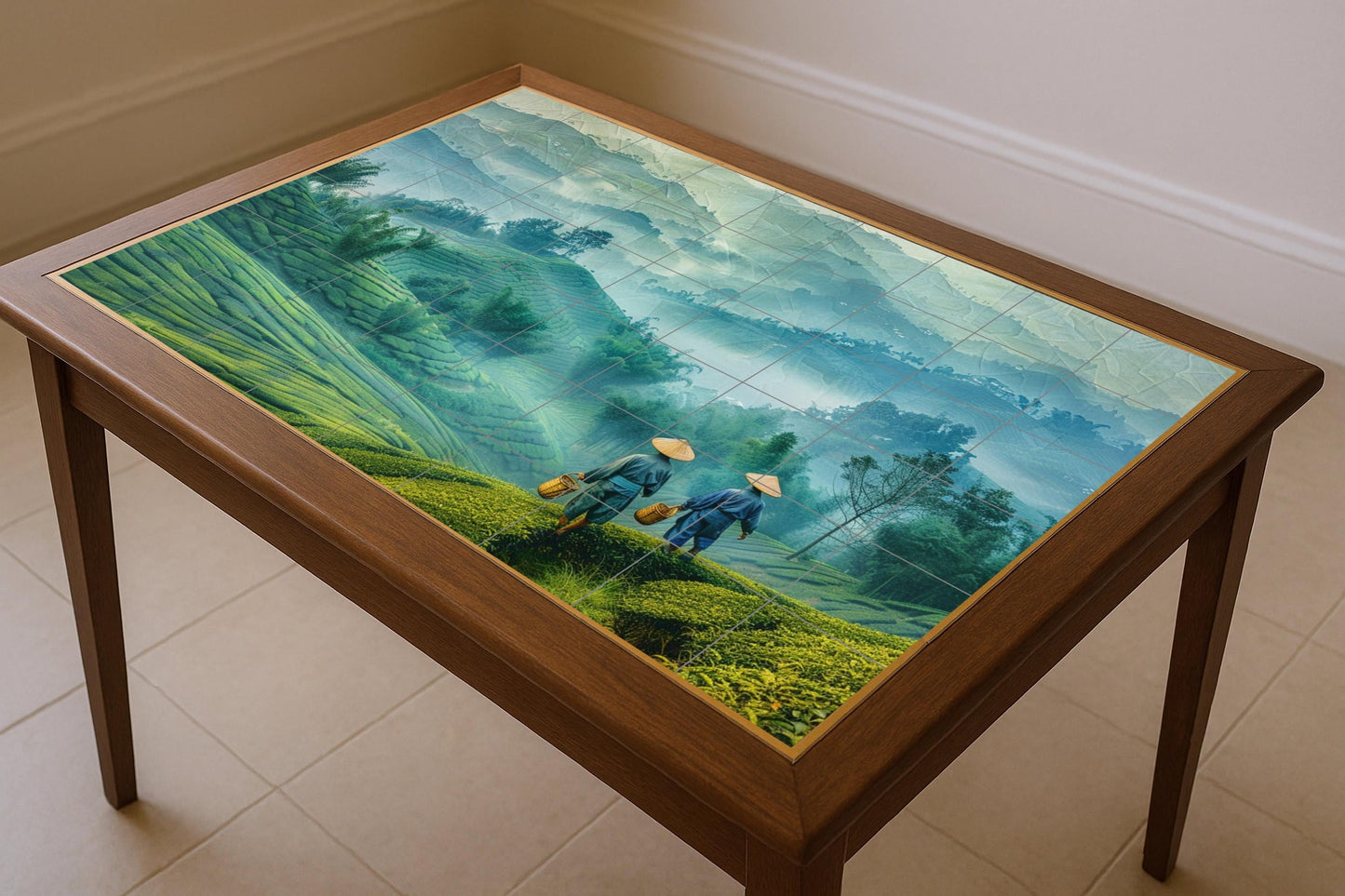 Countryside in terrazas — Kitchen & Country Scene · Ceramic Tile Mural