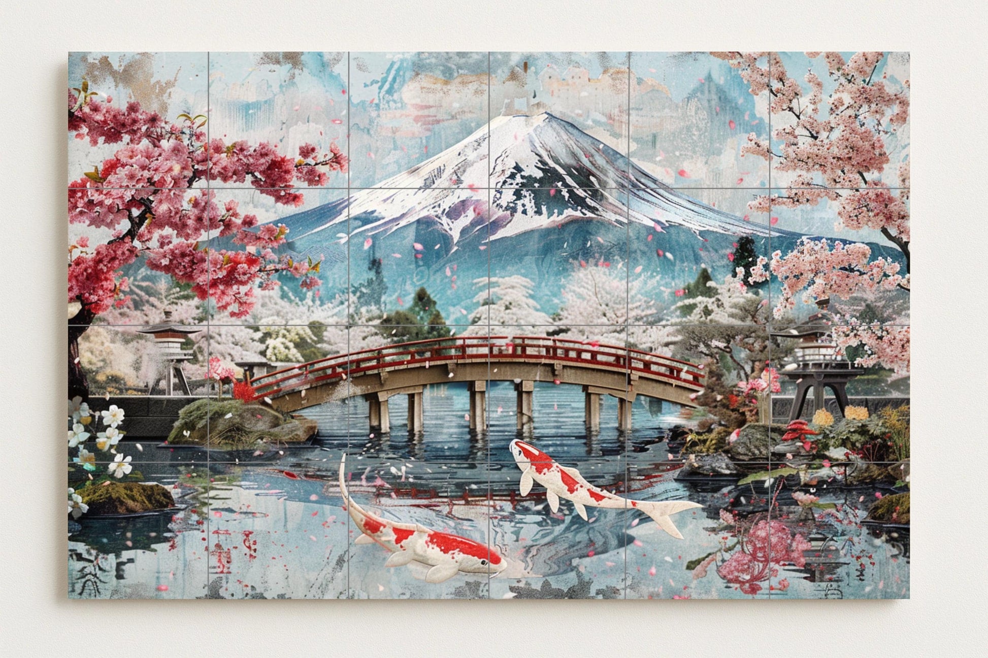 Garden japonés — Garden & Scenery Décor · Ceramic Tile Mural
