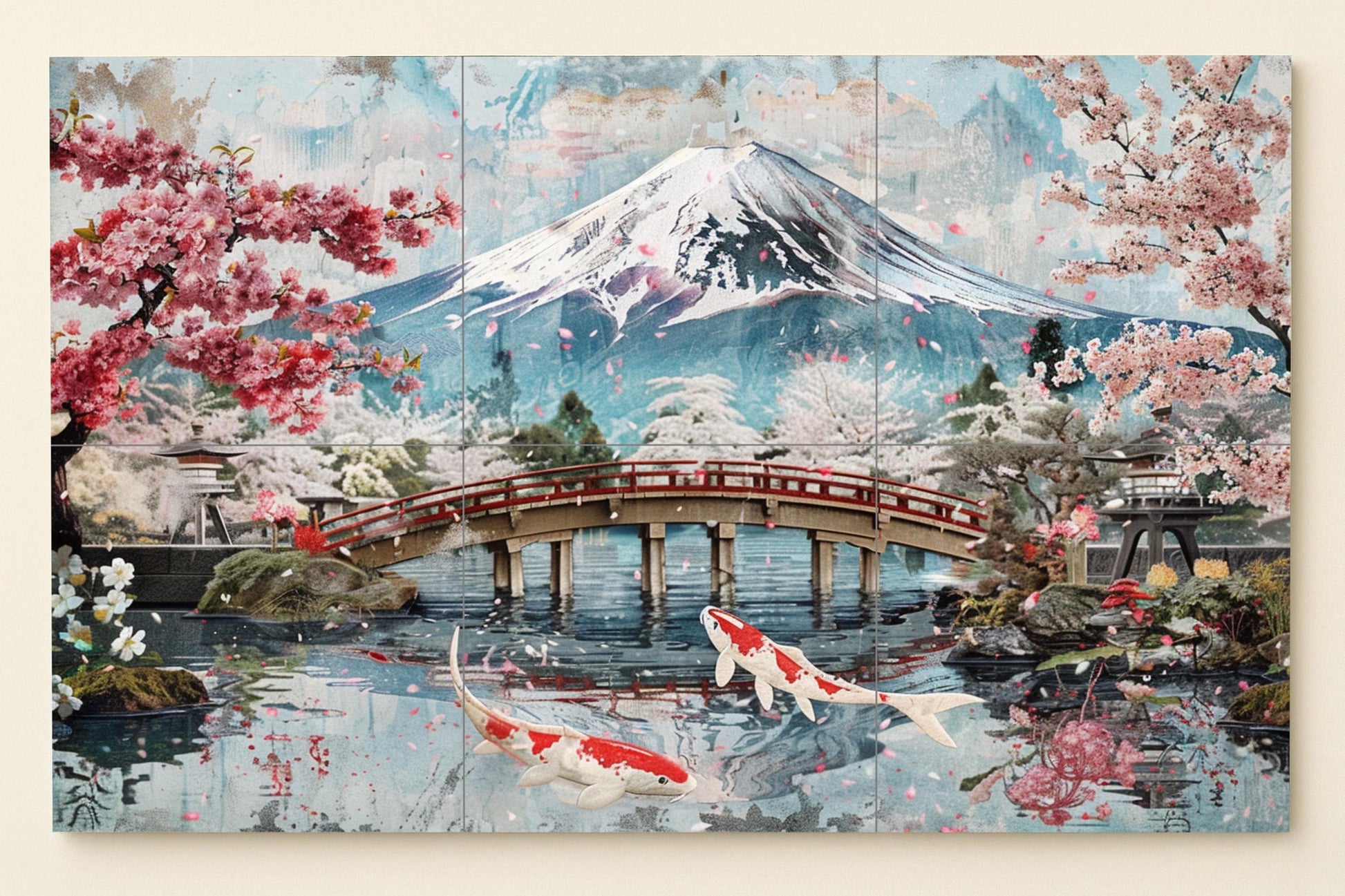 Garden japonés — Garden & Scenery Décor · Ceramic Tile Mural