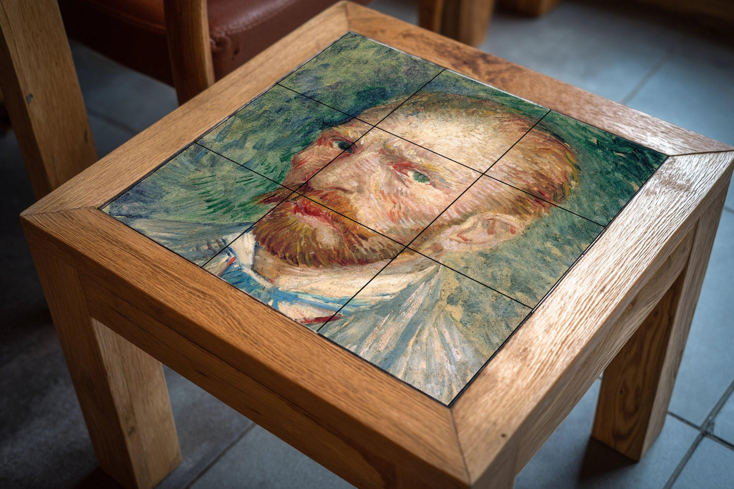 Mural de autorretrato de Van Gogh
