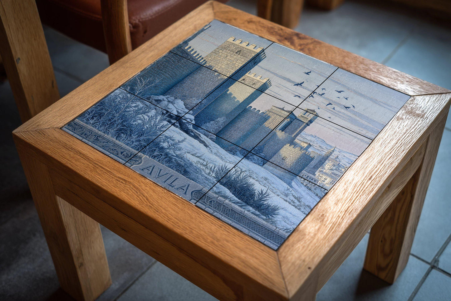 Ávila — Cityscape in Tile · Ceramic Tile Mural