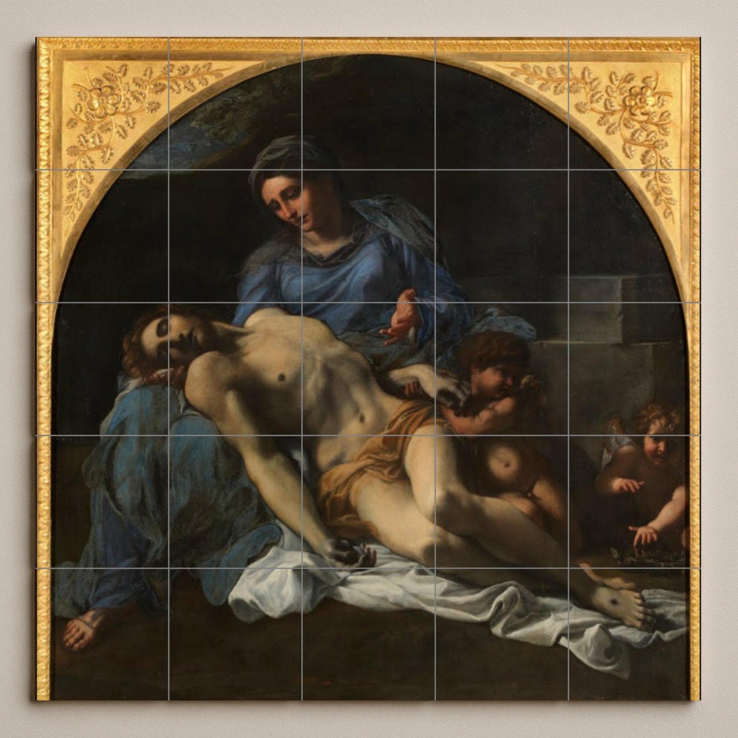 Piedad — Sacred & Religious Art · Ceramic Tile Mural
