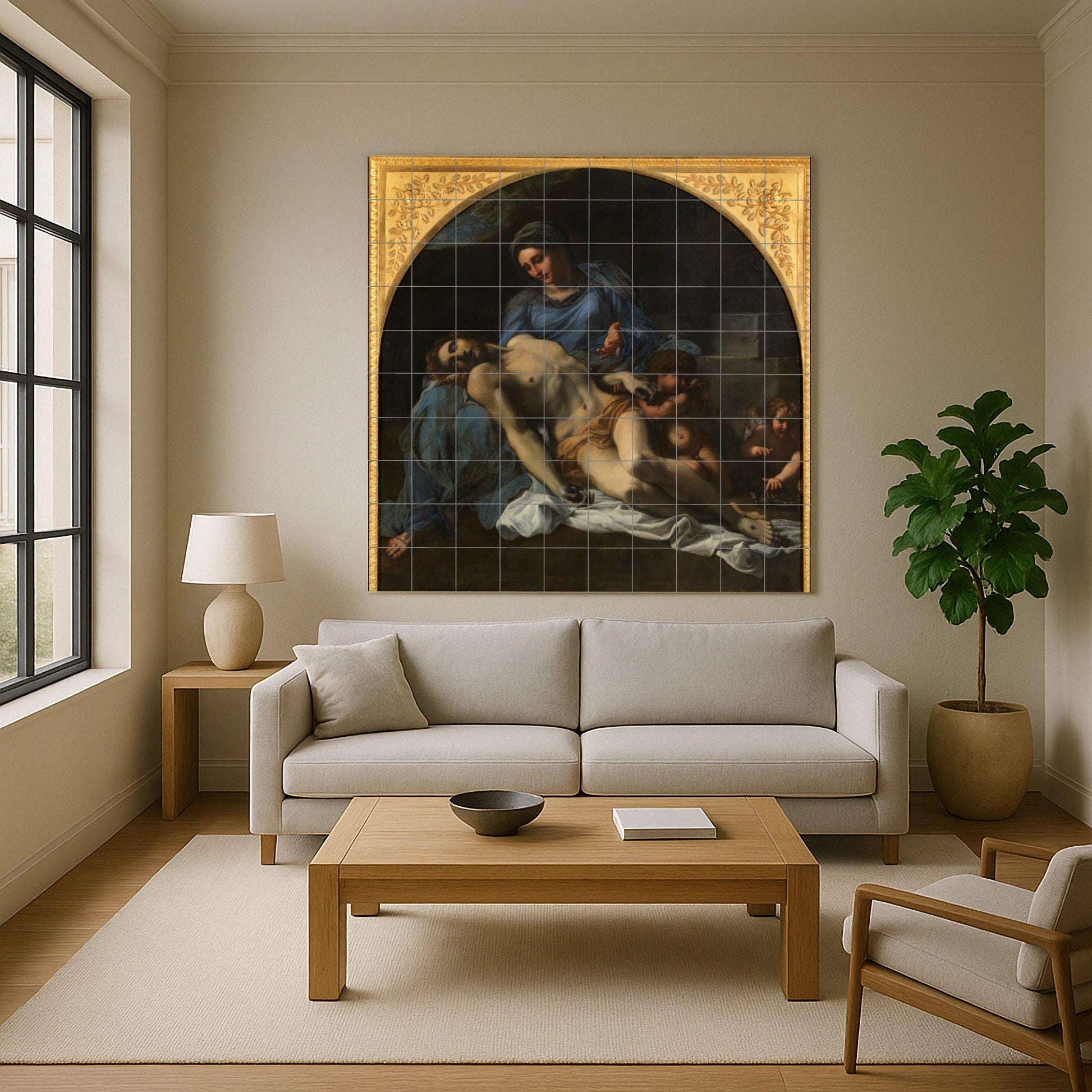 Piedad — Sacred & Religious Art · Ceramic Tile Mural