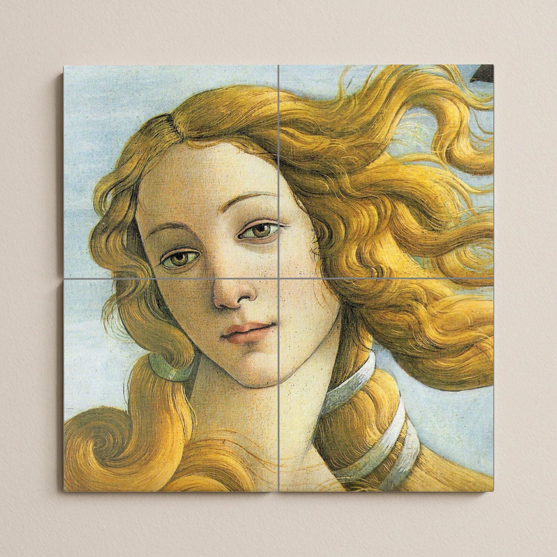 Mural de azulejos cerámicos Venus de Botticelli