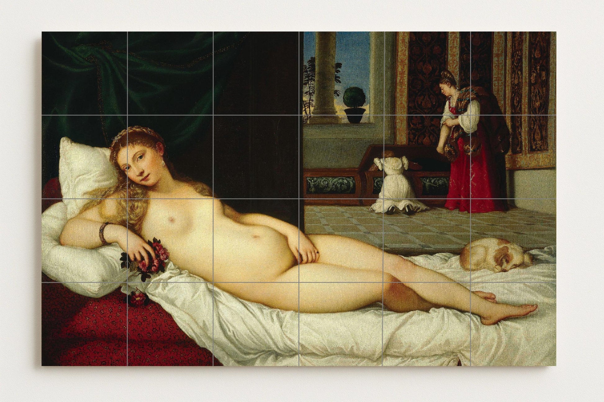 Vénus de Urbino · Fresque Céramique — Art de Galerie