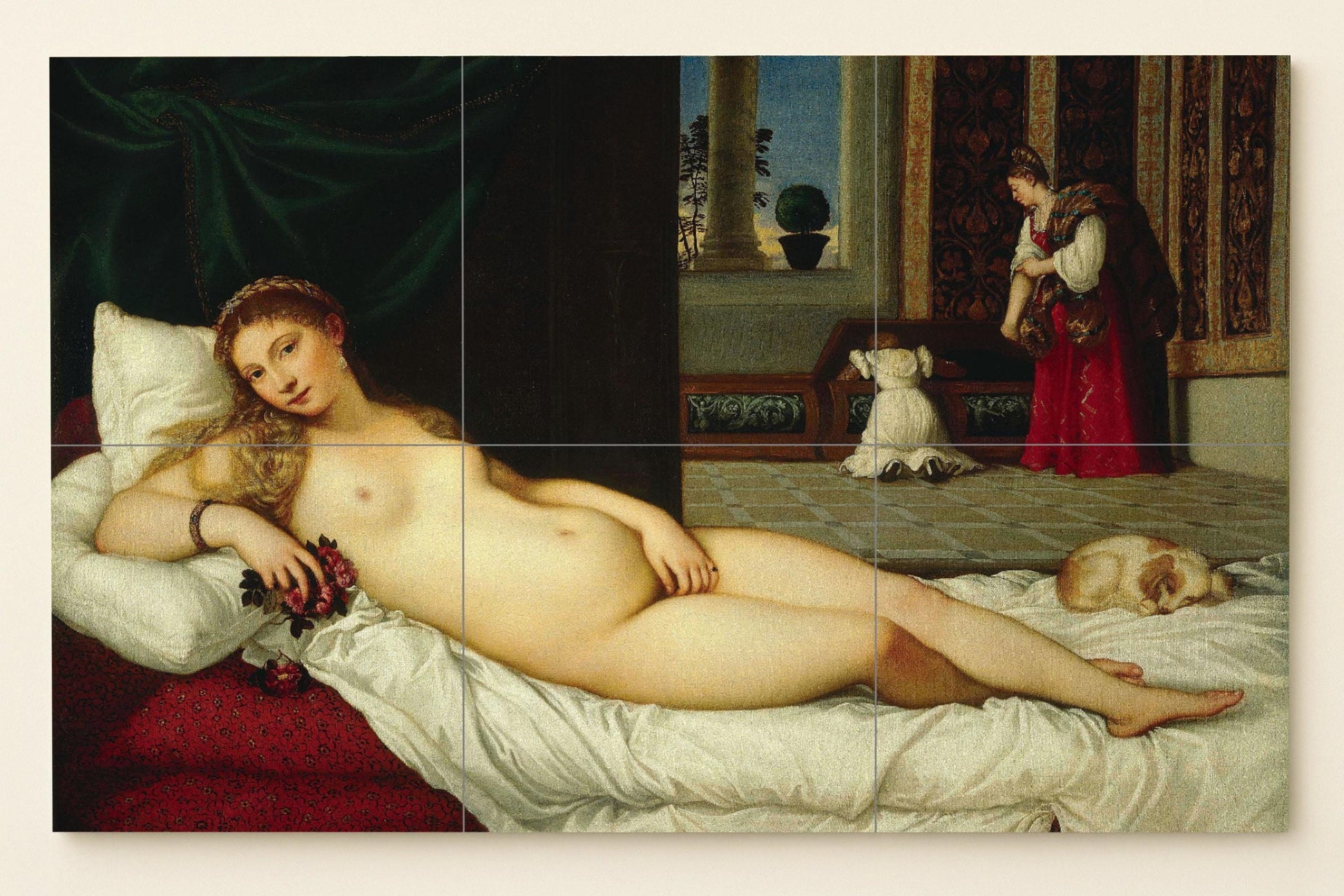Vénus de Urbino · Fresque Céramique — Art de Galerie