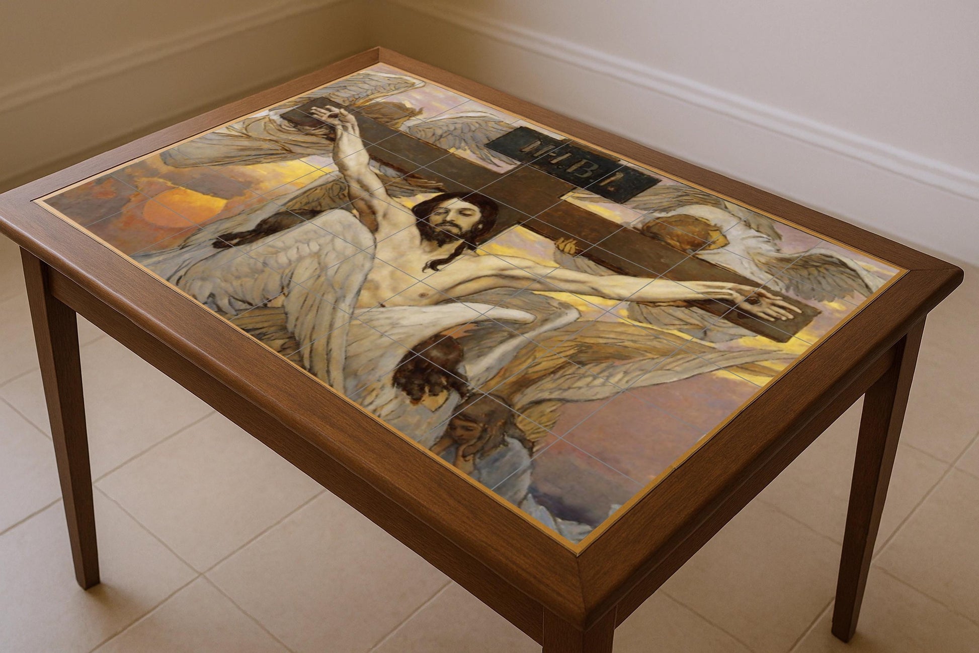 Crocifissione — Arte Sacra e Religiosa, Arte da Parete in Ceramica