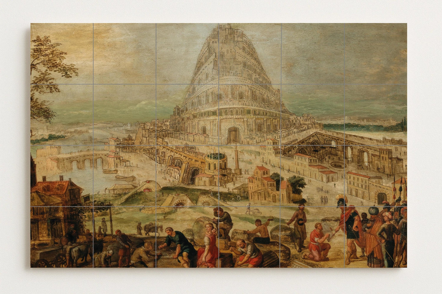 Mural de la Torre de Babel
