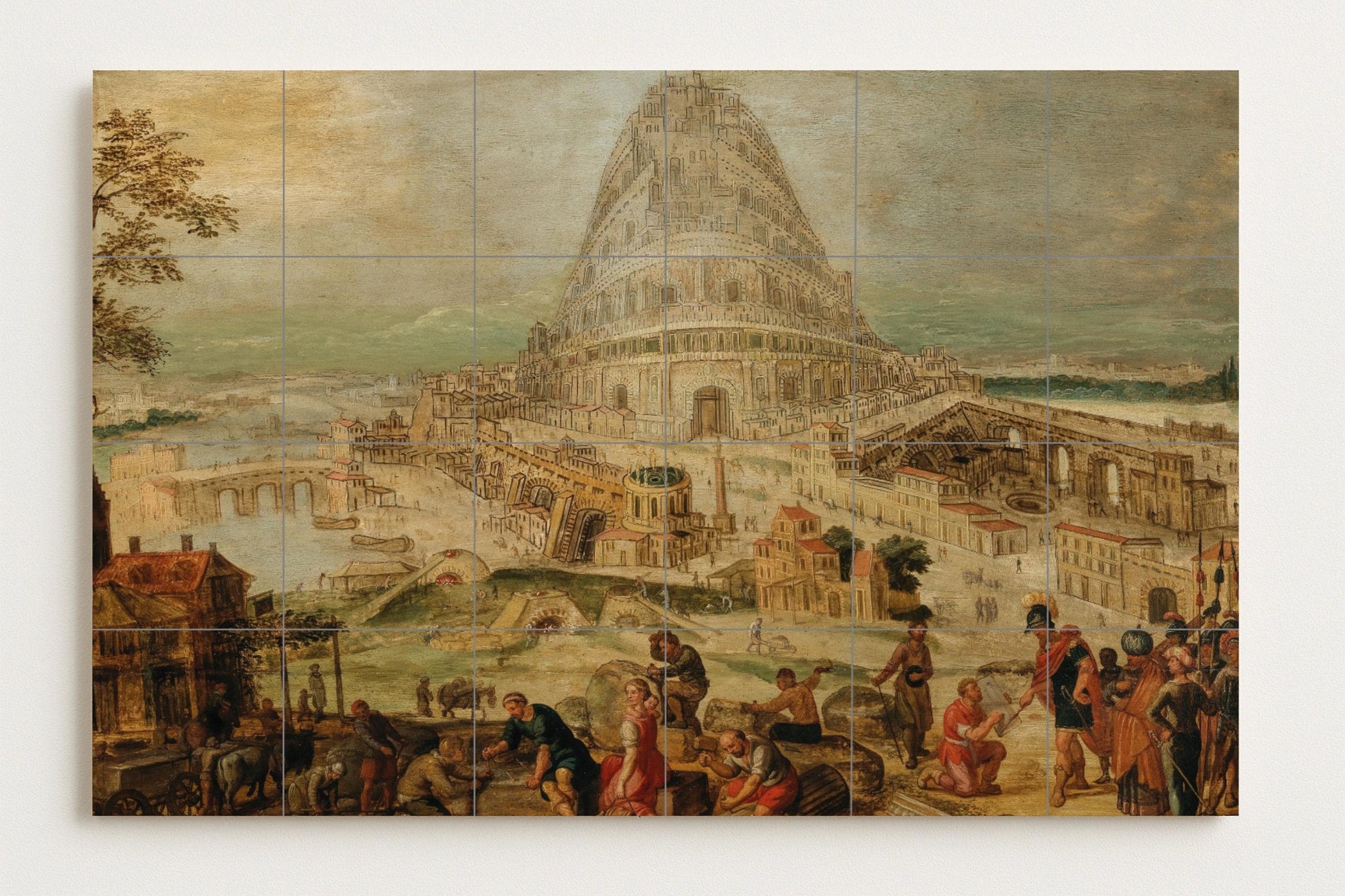 Mural de la Torre de Babel