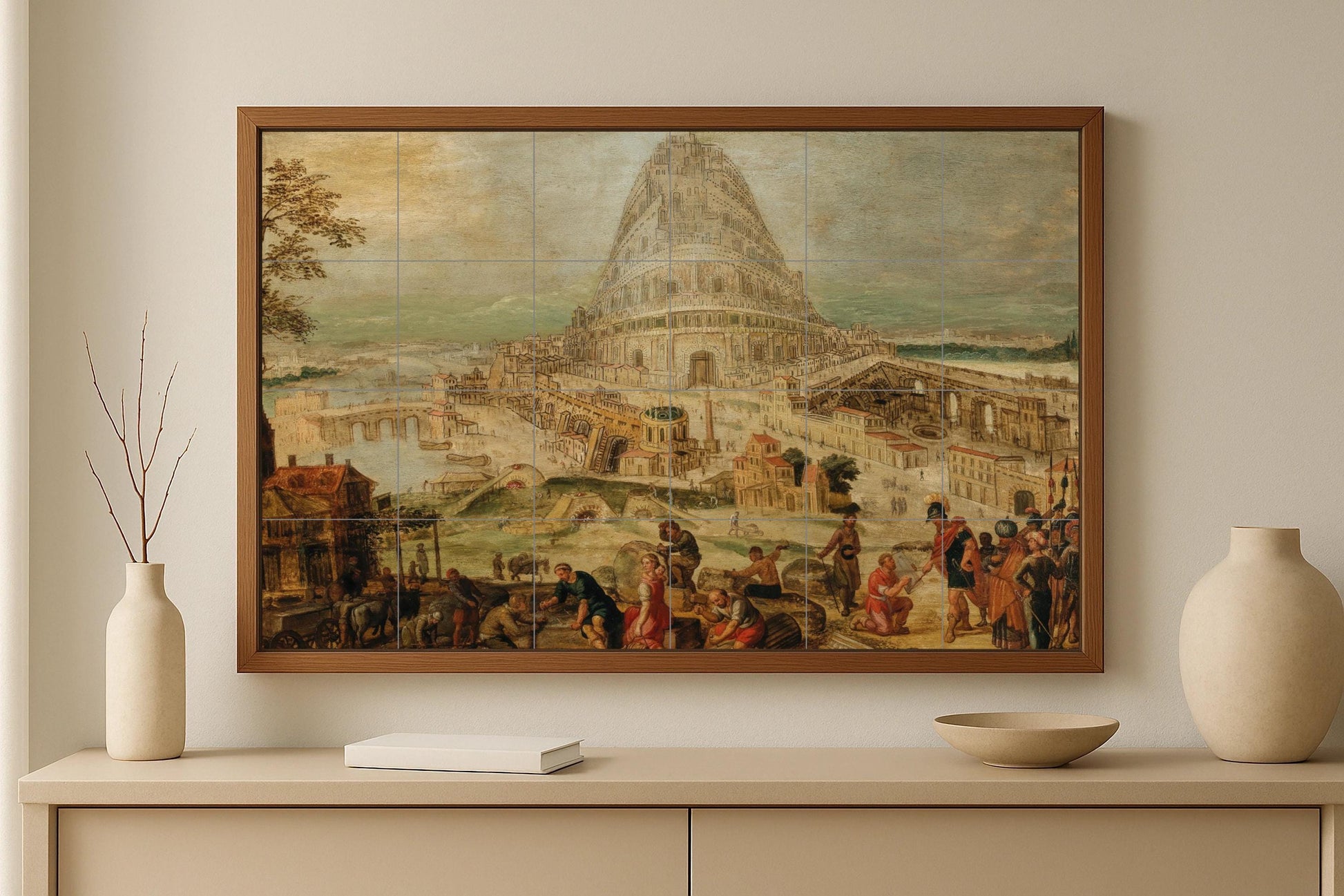 Mural de la Torre de Babel