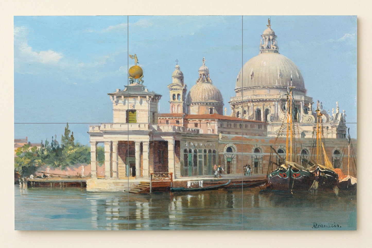 Ceramic Tile Mural: Venice — Cityscape in Tile