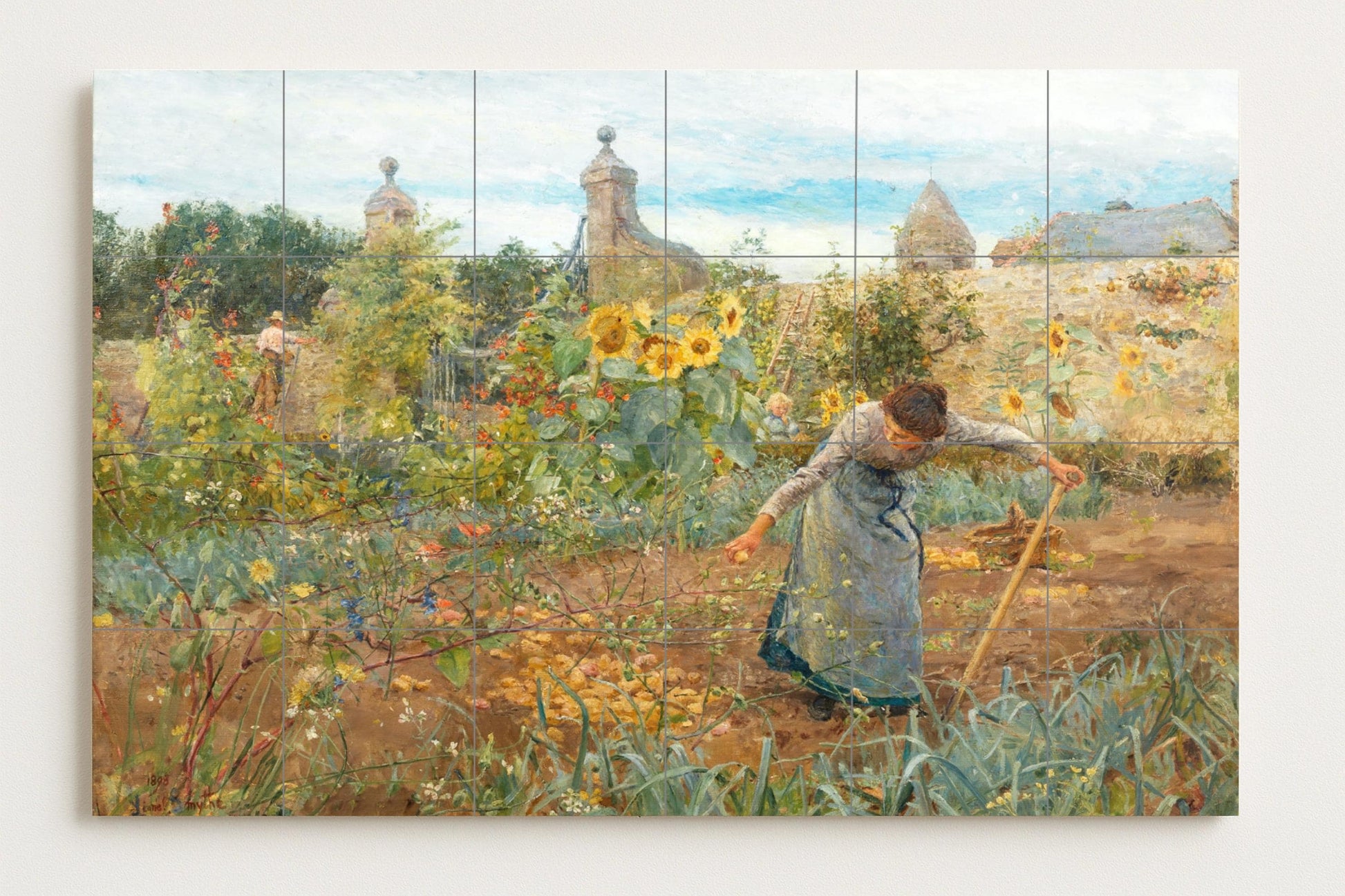 Mural de vida en la granja