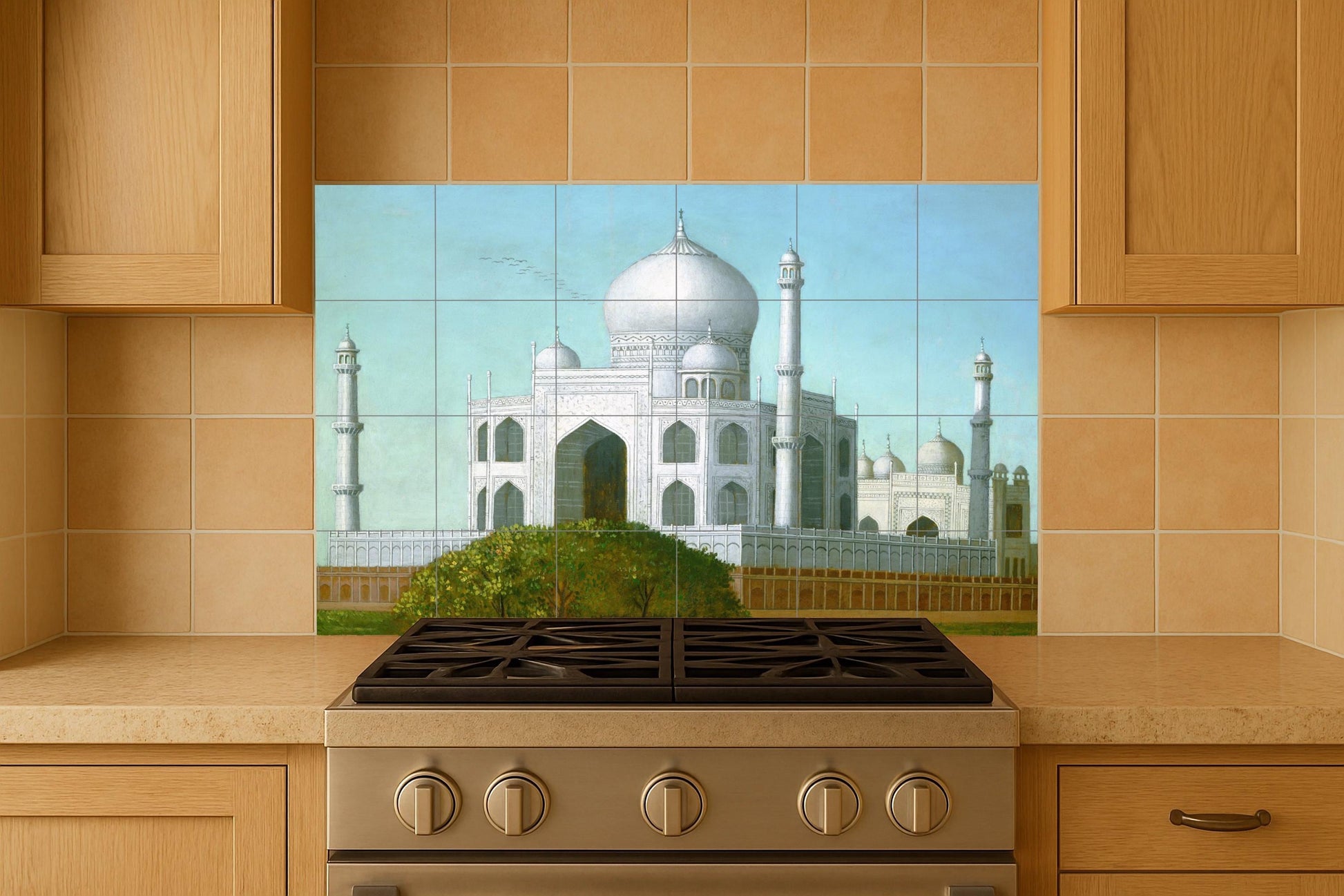 Taj Mahal — City & Landmark Art · Tile Wall Art