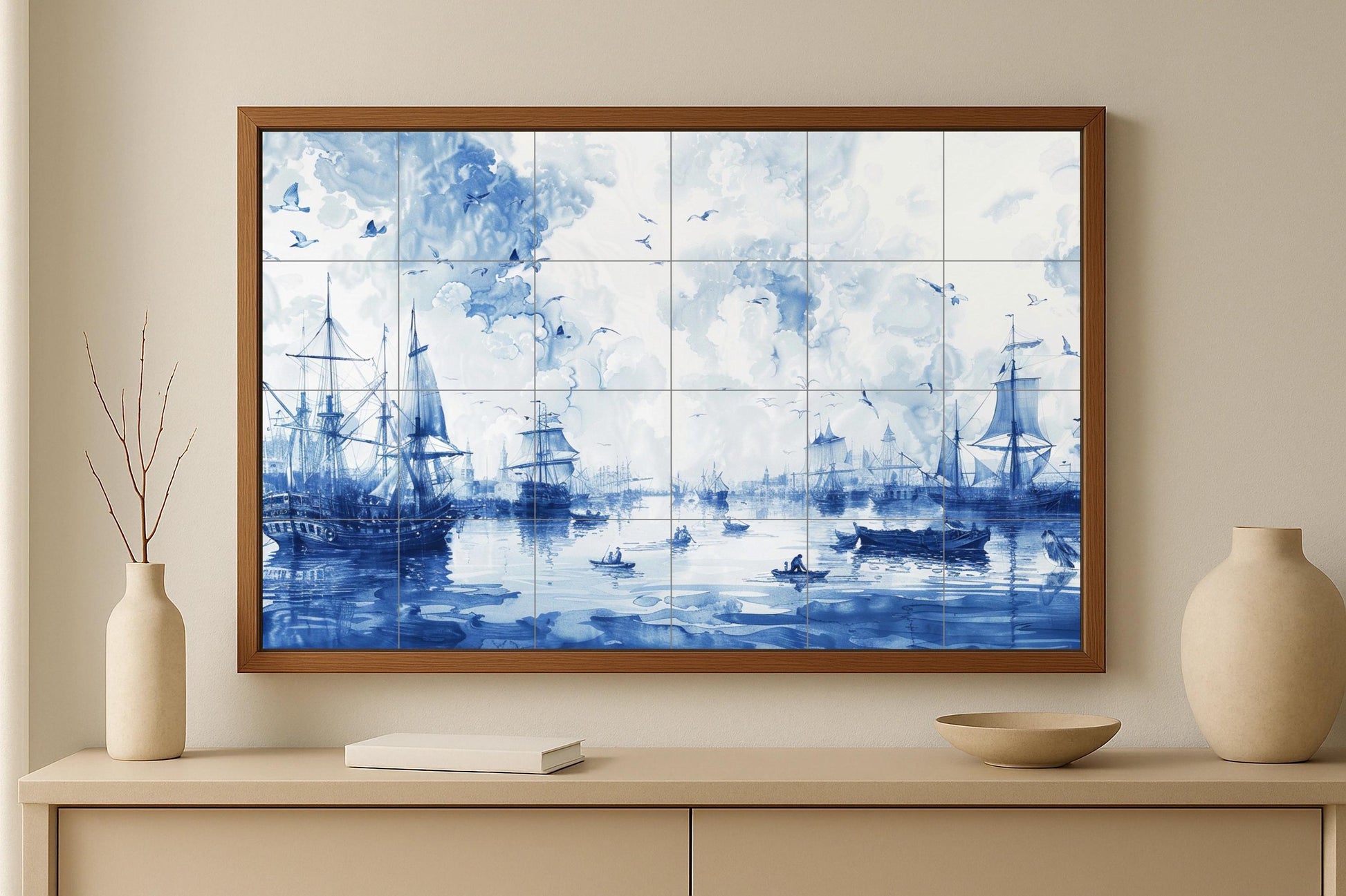 Maritime — Nautical Wall Décor · Ceramic Tile Mural