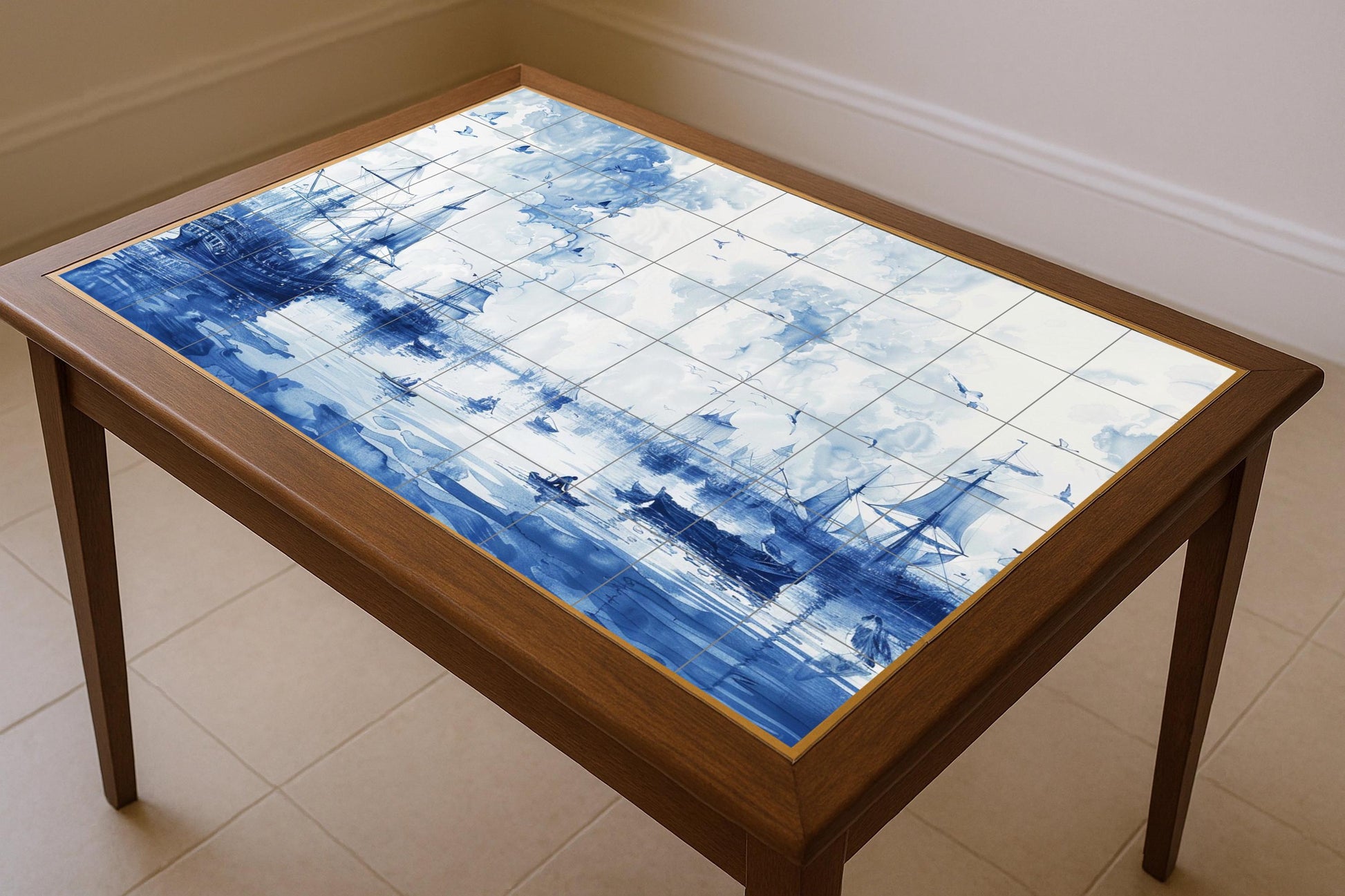 Maritime — Nautical Wall Décor · Ceramic Tile Mural