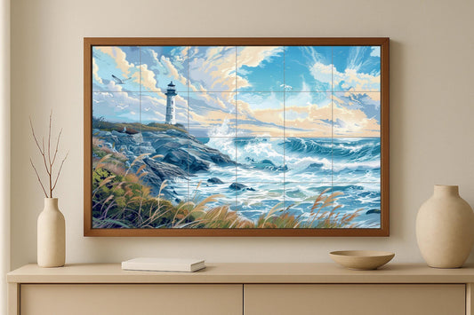 Coast gallega — Maritime Tile Art · Tile Wall Art