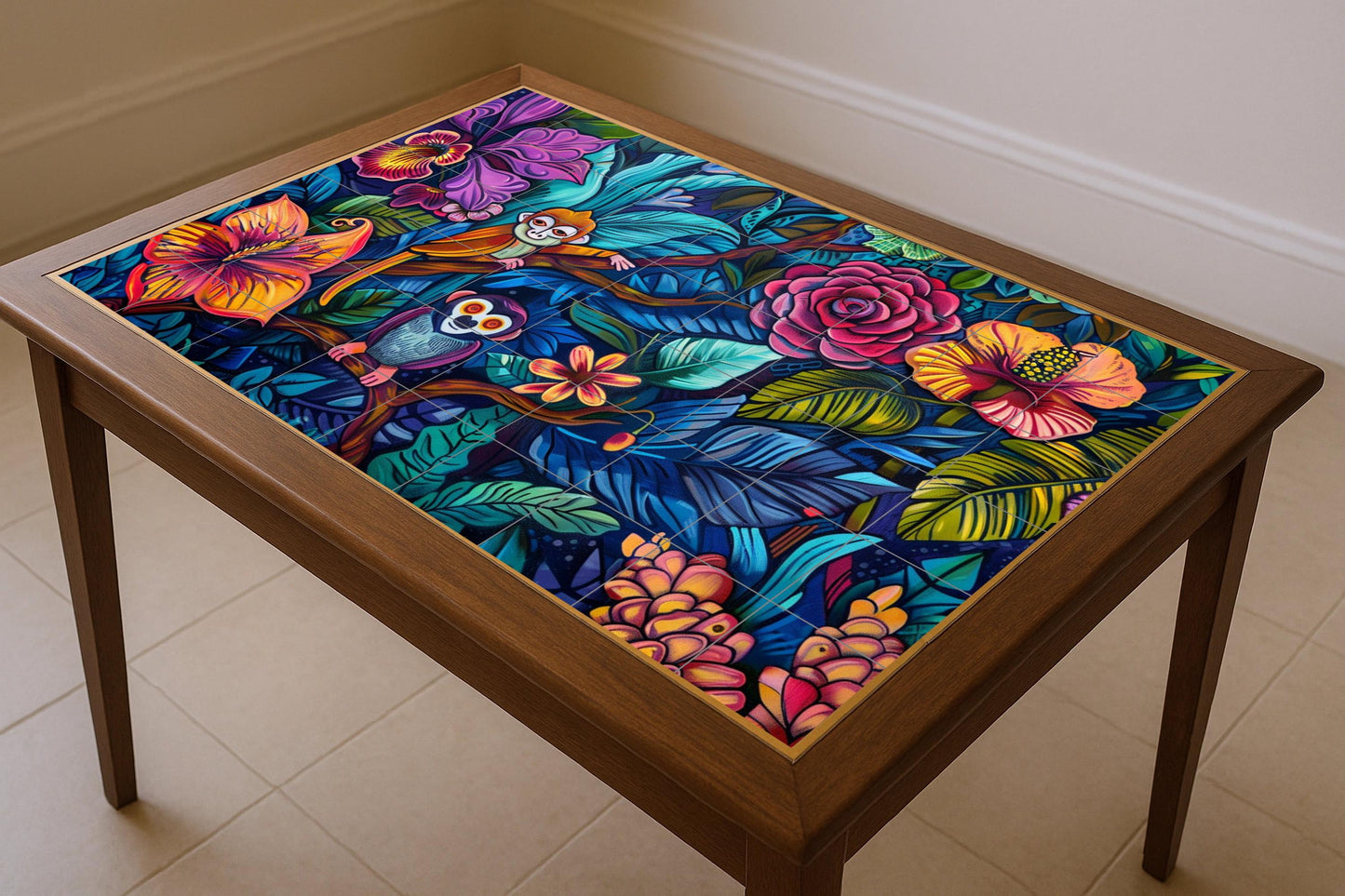 La selva amazónica — Fresque Murale en Carreaux de Céramique · Art Mural Nature