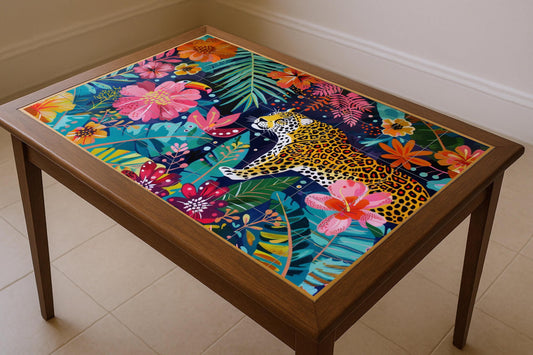 La selva amazónica · Ceramic Wall Mural — Flowers & Landscape Art