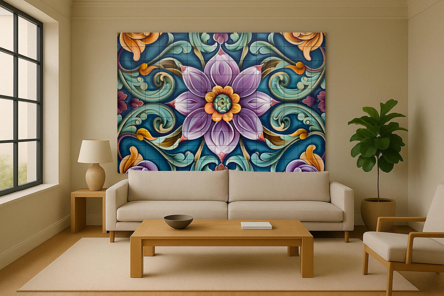 Populares rusos — Garden & Scenery Décor · Tile Wall Art