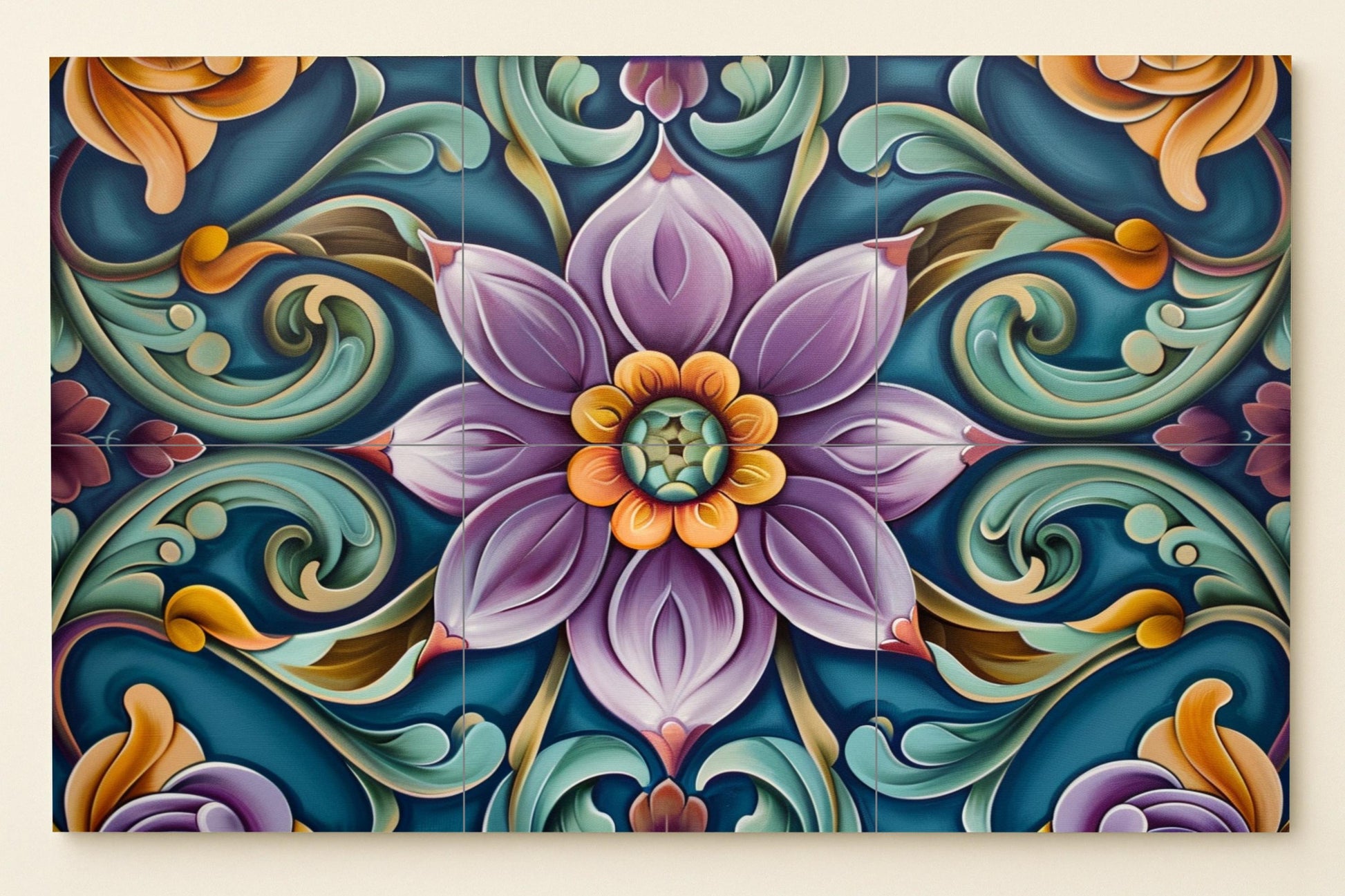 Populares rusos — Garden & Scenery Décor · Tile Wall Art