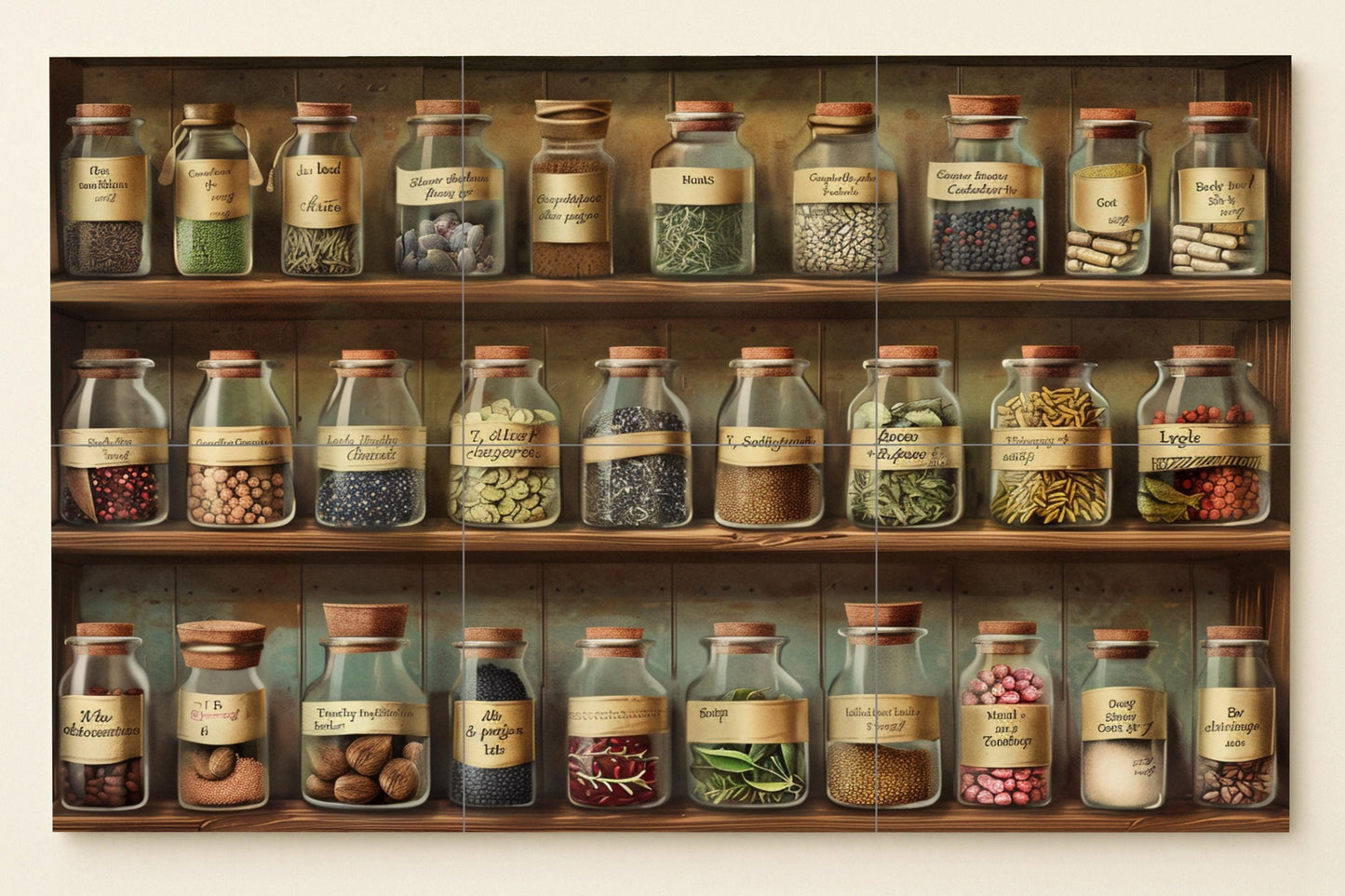 Fliesenbild Frasco von boticario — Landhausküchen-Kunst