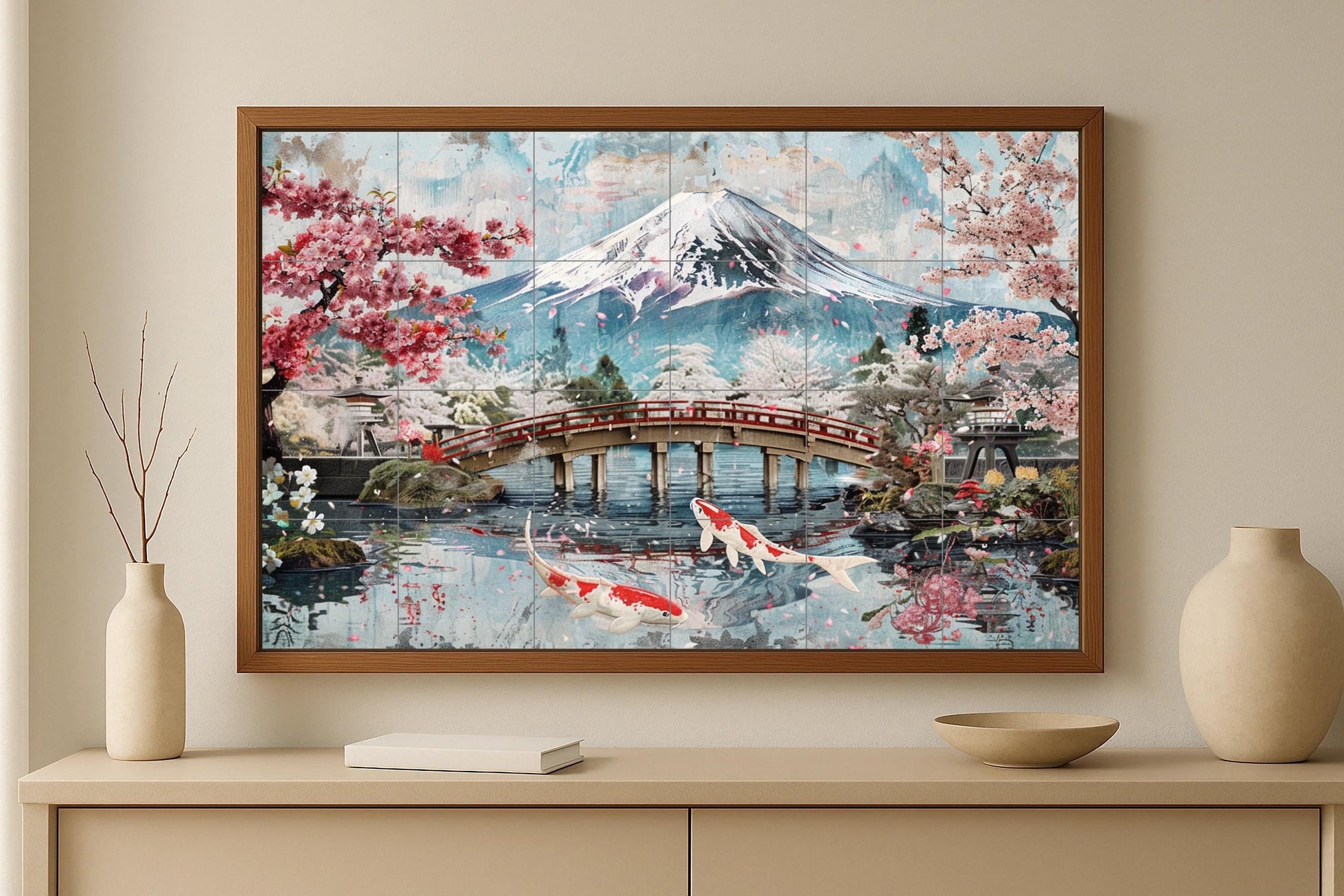 Garden japonés — Garden & Scenery Décor · Ceramic Tile Mural