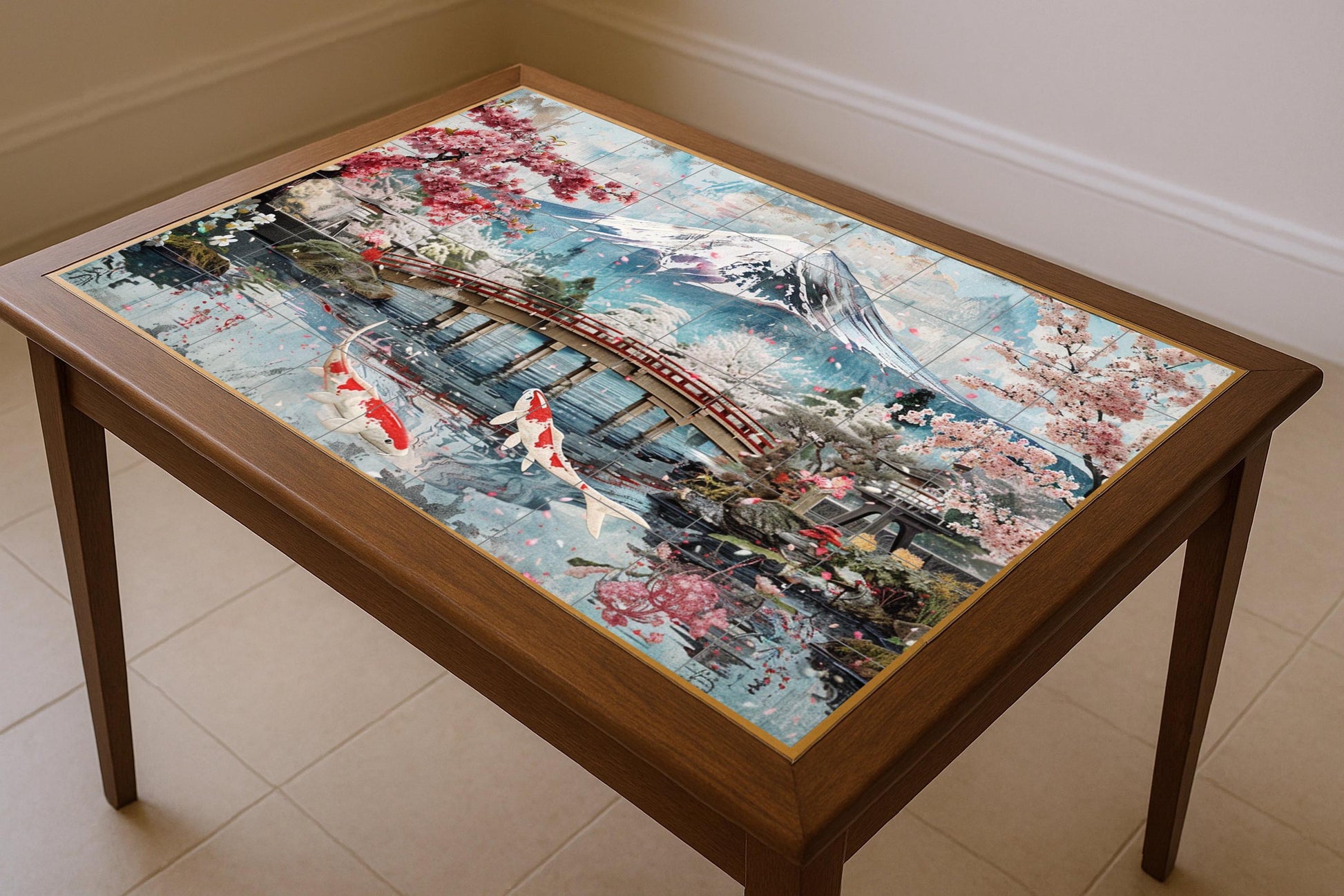 Garden japonés — Garden & Scenery Décor · Ceramic Tile Mural