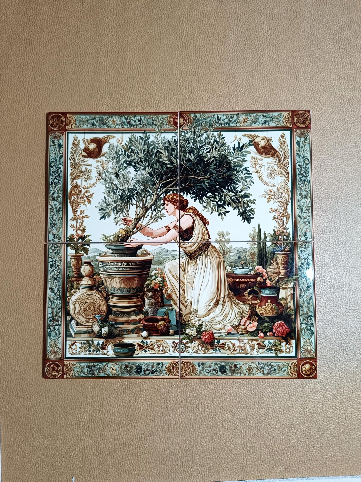 Goddess Roman · Ceramic Wall Mural — Legends & Epic Art