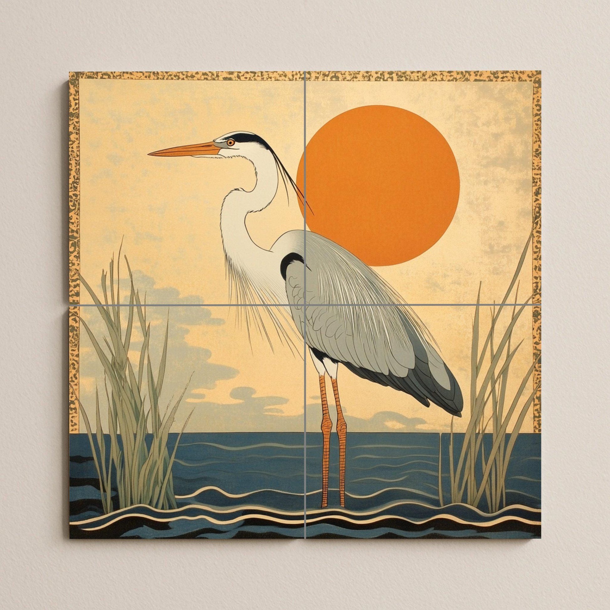 Mural cerámico Golden Horizon