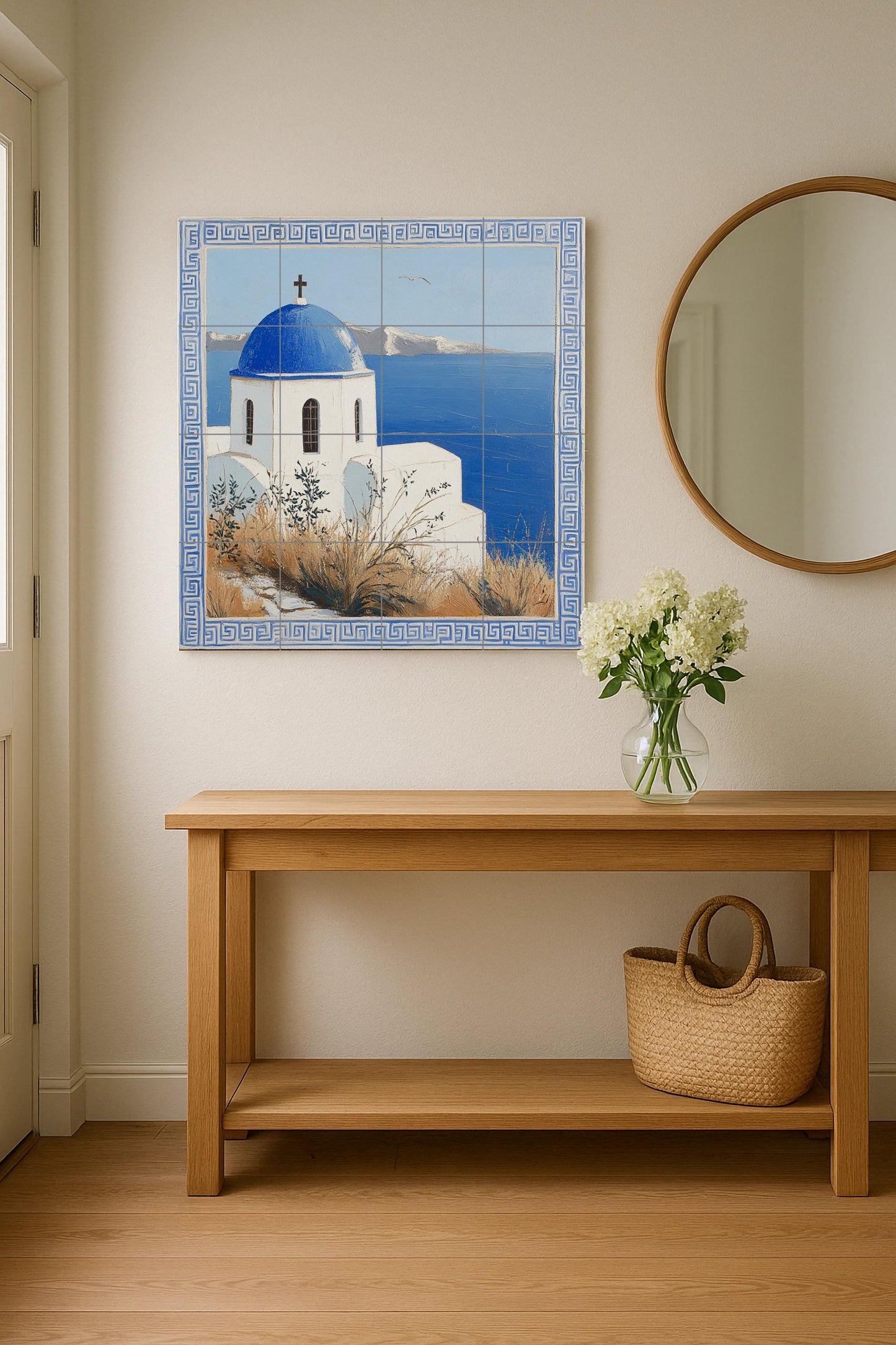 Horizonte du Égée — Art Marin et Côtier, Art Mural en Céramique