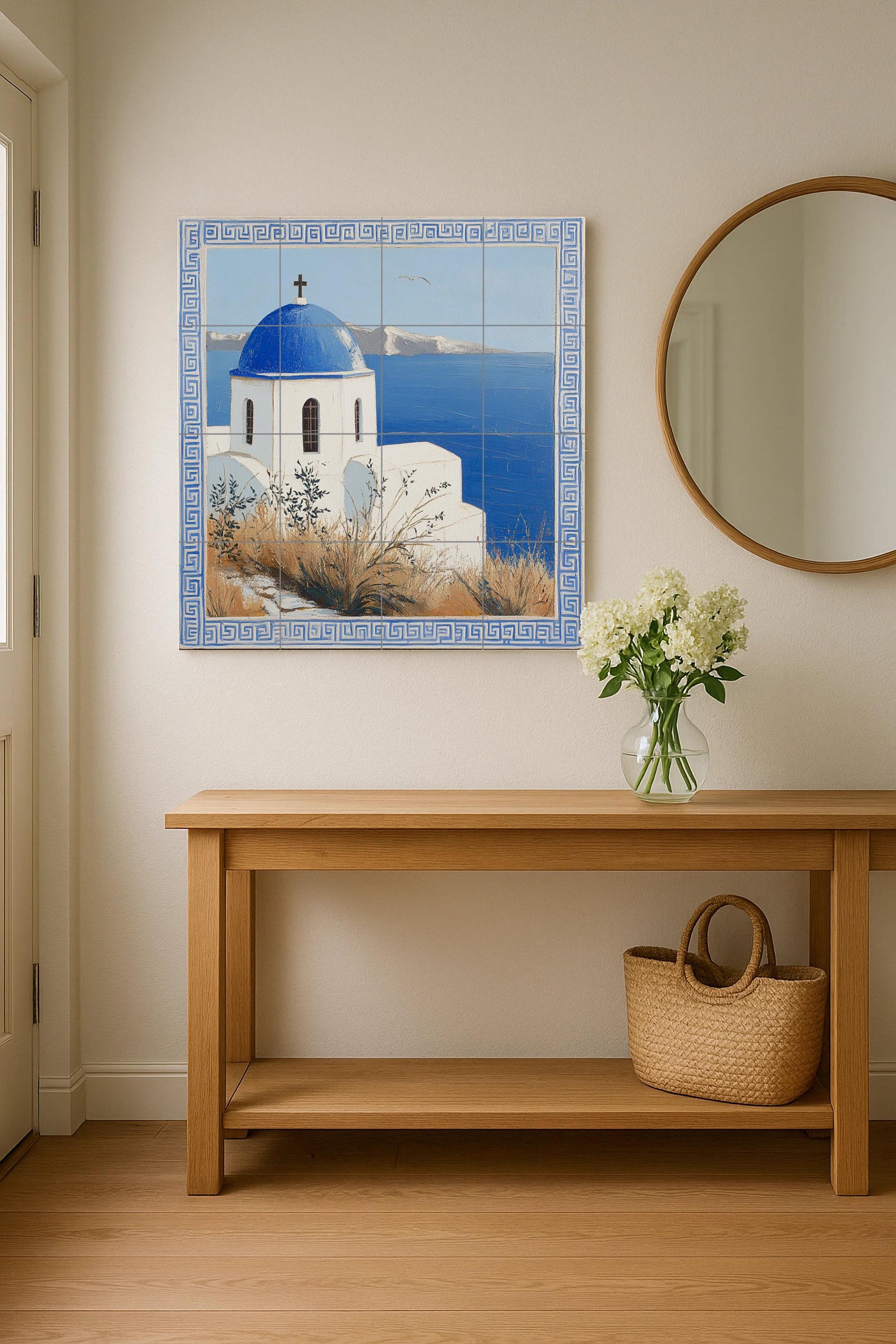 Horizonte du Égée — Art Marin et Côtier, Art Mural en Céramique