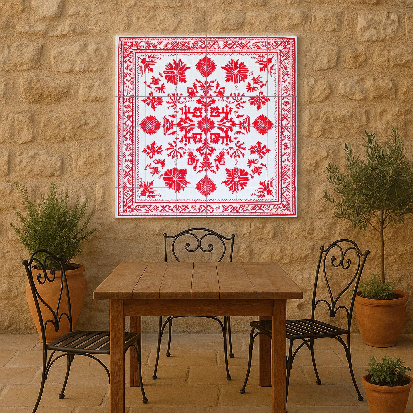 Cerámica — Folk & Ornamental Art · Tile Wall Art