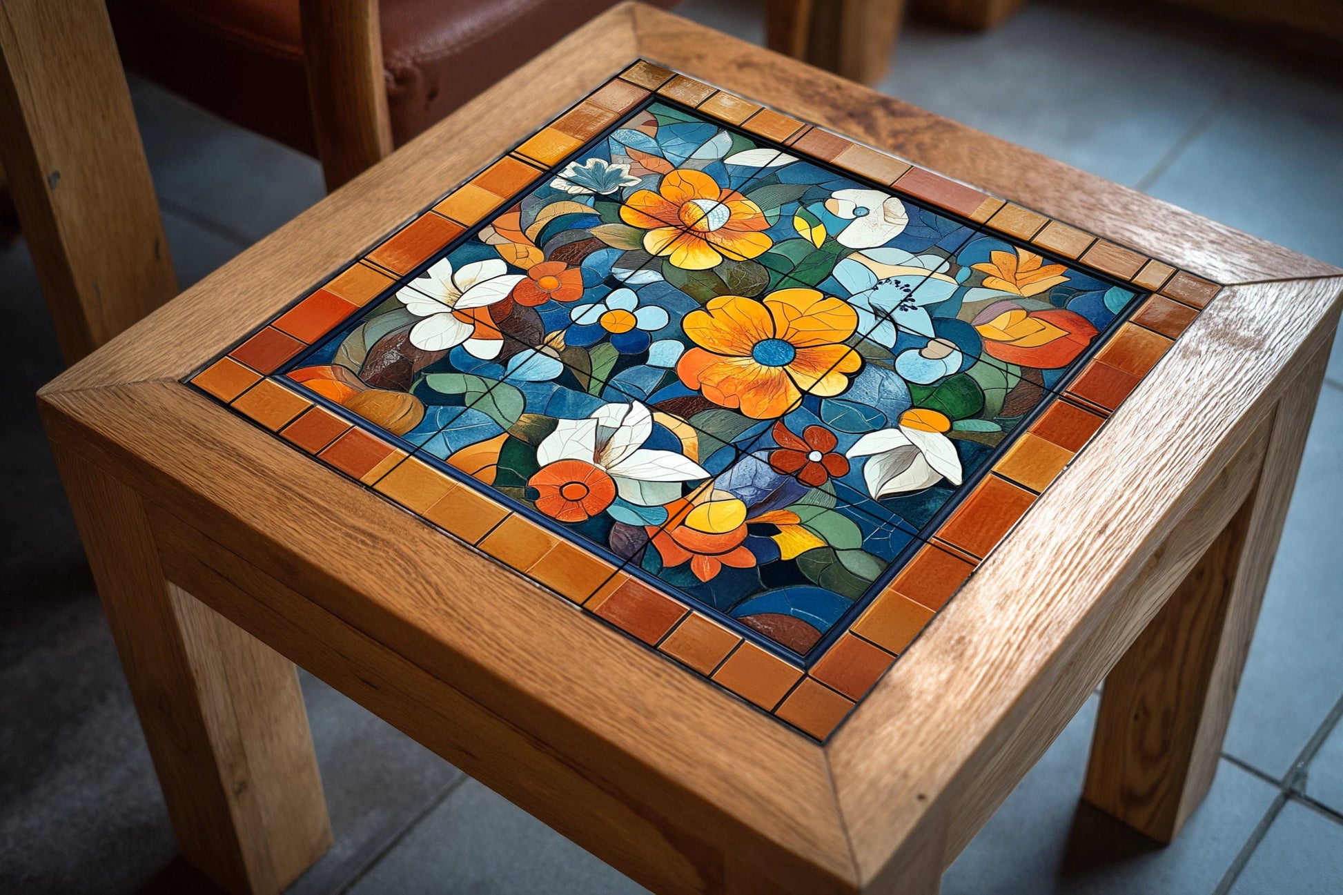 Modernista catalán — Nature Wall Art · Tile Wall Art
