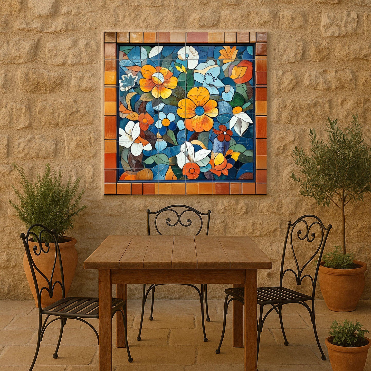 Modernista catalán — Nature Wall Art · Tile Wall Art