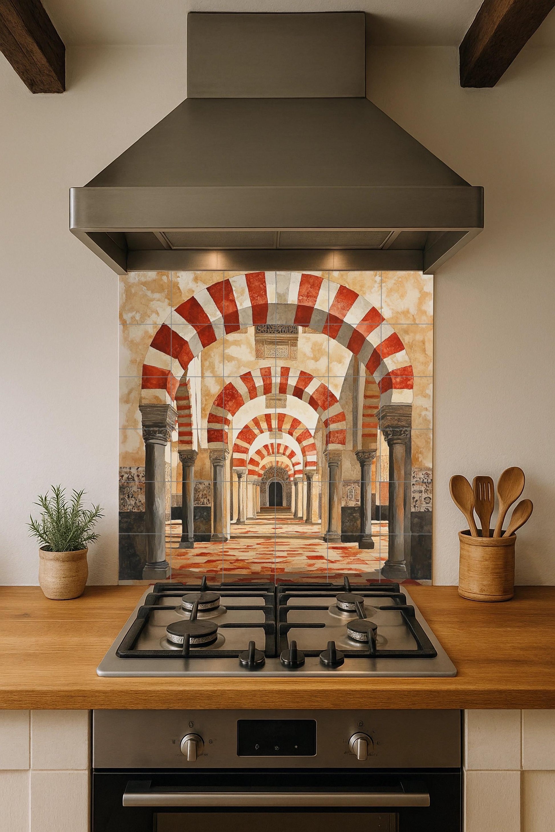Cordobés — Folk & Ornamental Art · Ceramic Tile Mural
