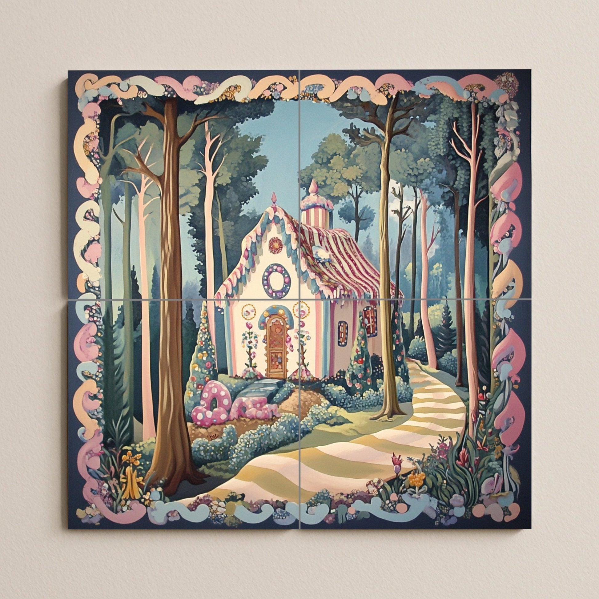 Hansel e Gretel · Murale Ceramico — Leggende ed Epica