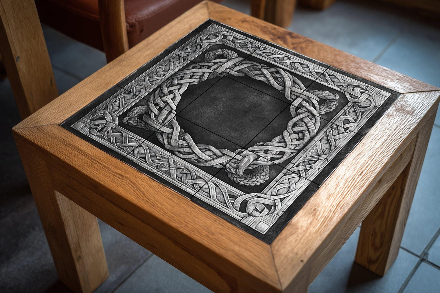 Fliesenbild Cantería Nordisch — Mythologische Wandkunst