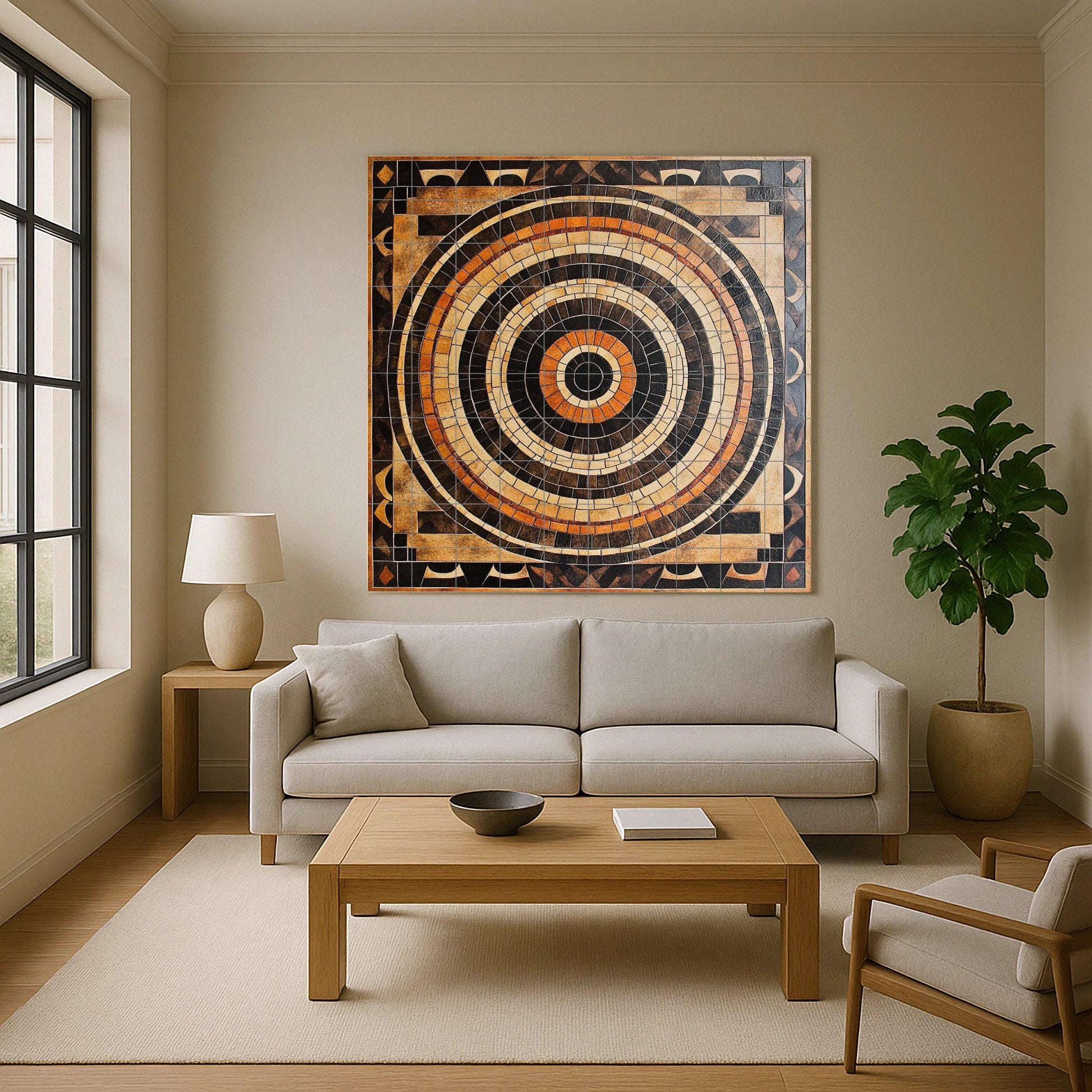 Style Mosaic — Folk & Ornamental Art · Tile Wall Art