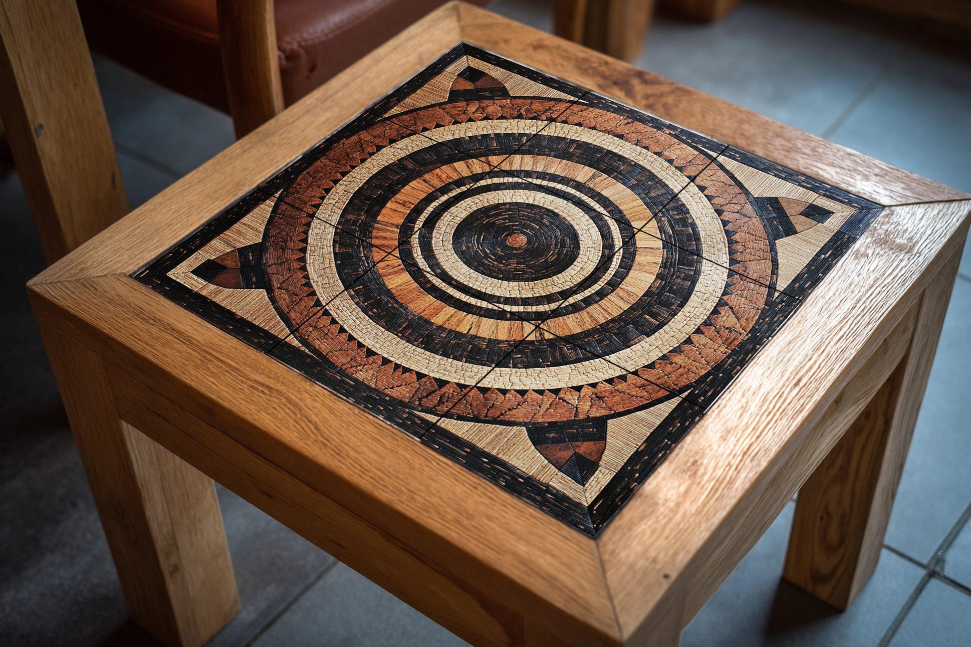 Ceramic Tile Mural: Cesta malauí — Ornamental Wall Panel
