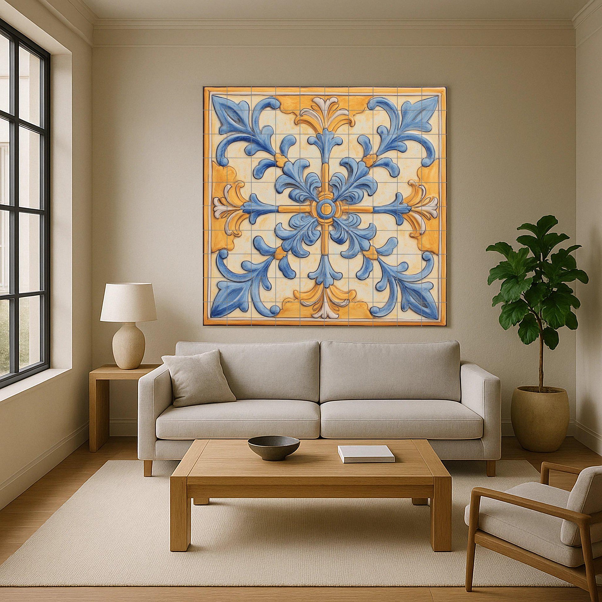 Mediterranean — Culinary Wall Décor · Ceramic Tile Mural